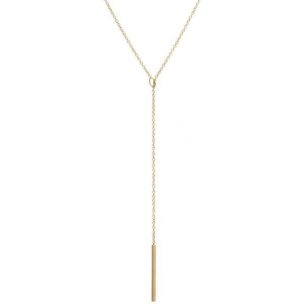 Vertical Bar Toggle Necklace